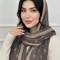شال پلیسه پاپیون  کد 4010