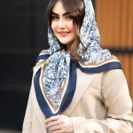 روسری نخی طرحدار کد:4104